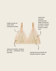 🍋 HARMONY BRALETTE - BRALETKA Z BAWEŁNY ORGANICZNEJ