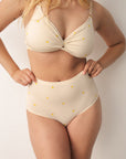 🍋 FIGI HIGH WAIST Z BAWEŁNY ORGANICZNEJ
