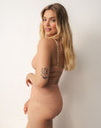 🍑 FIGI HIGH WAIST Z BAWEŁNY ORGANICZNEJ