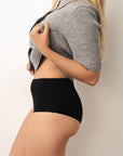 ORGANIC COTTON HIGH WAIST BRIEFS