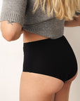 ORGANIC COTTON HIGH WAIST BRIEFS