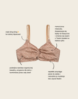 🦓 MIRACLE BRA - BIUSTONOSZ Z BAWEŁNY ORGANICZNEJ