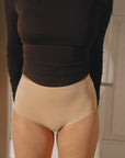 FIGI HIGH WAIST Z BAWEŁNY ORGANICZNEJ