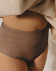FIGI HIGH WAIST Z BAWEŁNY ORGANICZNEJ