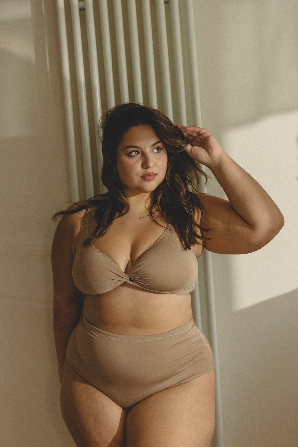 Figi Bamboo High Waist Taupe