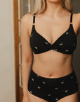 Figi Daisy High Waist Bawełna Organiczna