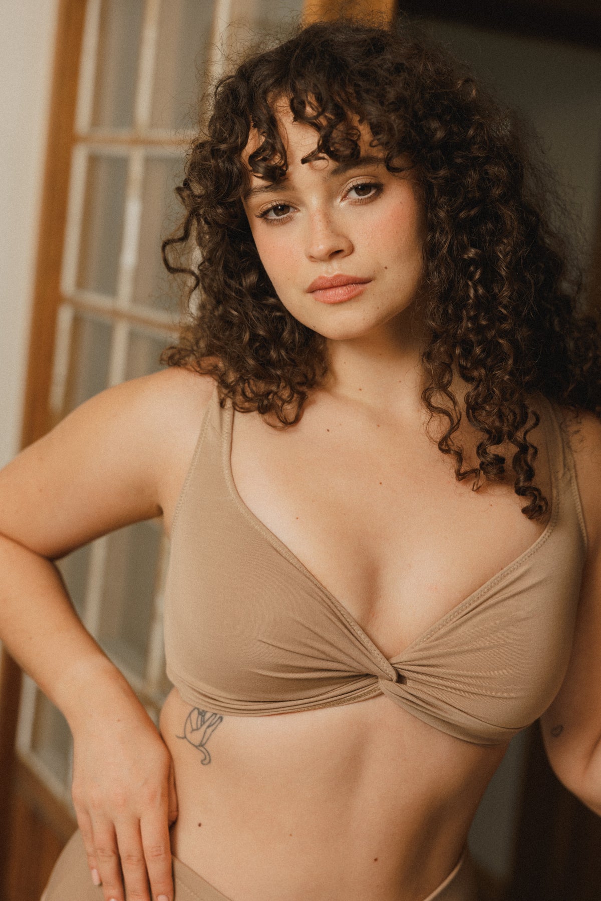 Miracle Bamboo Bra Taupe
