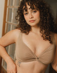 Miracle Bamboo Bra Taupe