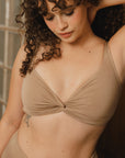 Miracle Bamboo Bra Taupe