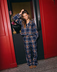 Flannel Check Trousers