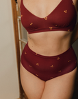 Figi Mulberry High Waist Bawełna Organiczna