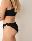 FRILLED ORGANIC COTTON BRIEFS
